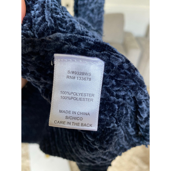 Love Tree Chenille Knit Cardigan Open Front Buttery Soft Luxury Cozy Chunky Boho - Picture 7 of 9